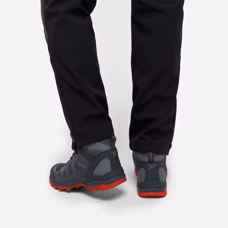 Ботинки мужские треккинговые Finntrail Raid 5171, черный/красный, размер 44