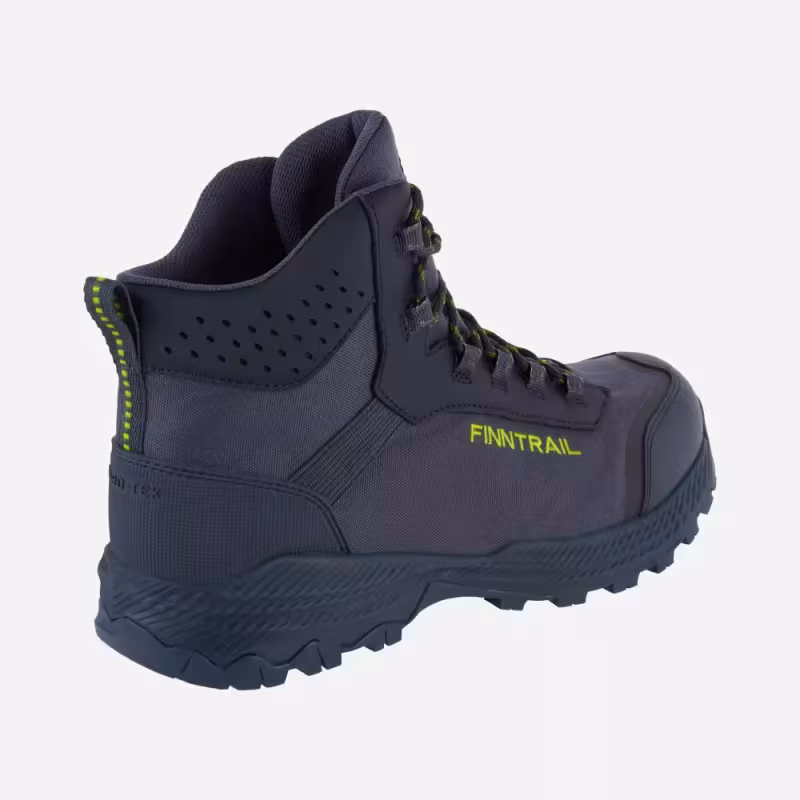 Ботинки мужские треккинговые Finntrail Track 5172 Dark Grey, темно-серый, размер 41