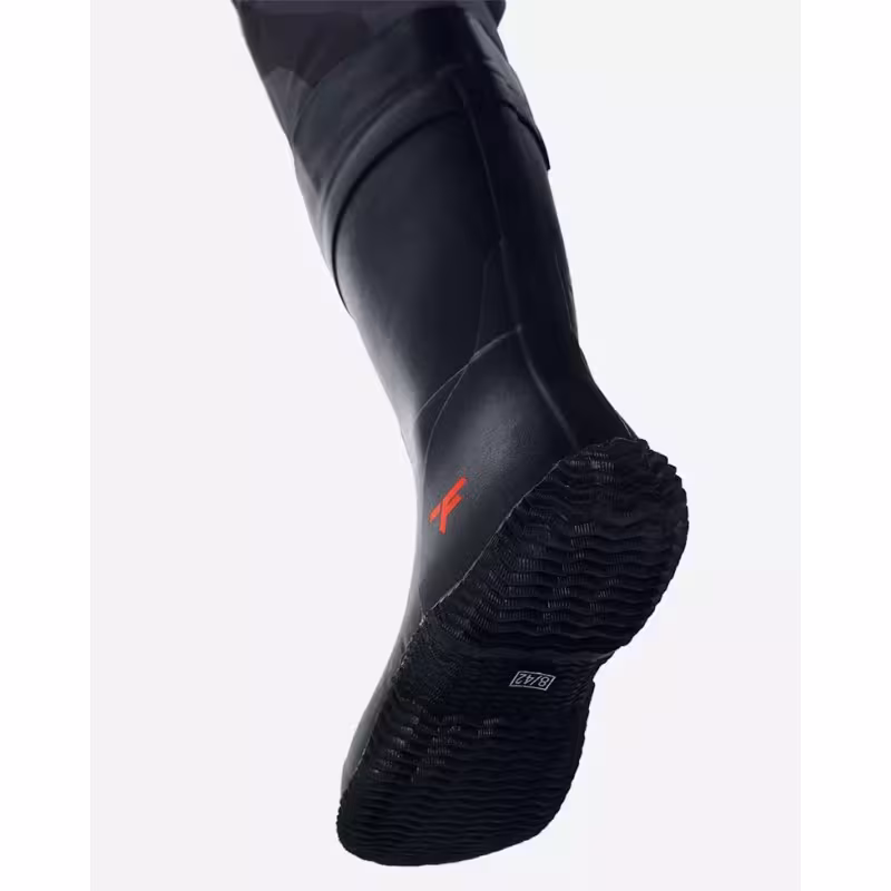 Полукомбинезон-вейдерсы мужской Finntrail Airman 5260, мембрана Hard-Tex, CamoShadowBlack, серый камуфляж, размер M/43, 170-180 см