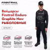 Полукомбинезон-вейдерсы Finntrail Enduro 1539 Graphite, мембрана Hard-Tex, черный, размер LK/44, 175-185 см