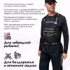 Полукомбинезон-вейдерсы Finntrail Enduro 1539 Graphite, мембрана Hard-Tex, черный, размер MK/43, 170-180 см