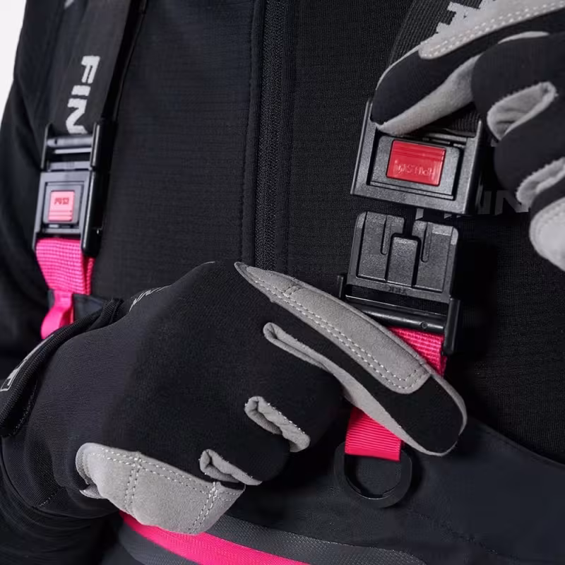 Полукомбинезон-вейдерсы женский Finntrail Rachel 1520, мембрана Hard-Tex, черный, размер SQ/38, 160-170 см