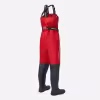 Полукомбинезон-вейдерсы женский Finntrail Rachel BF 5300 Red, мембрана Hard-Tex, красный, размер XL/40, 170-180 см