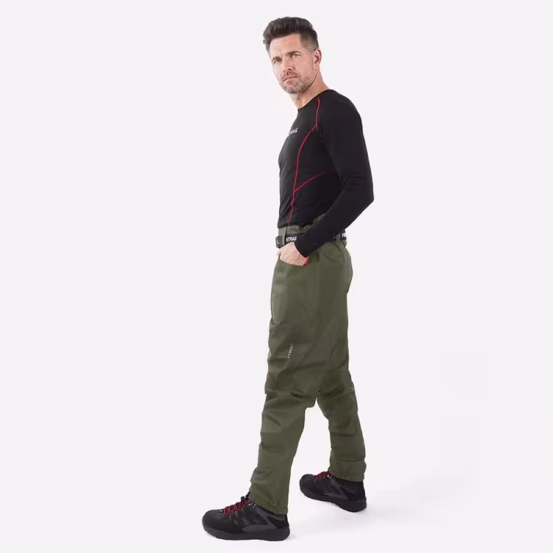 Брюки-вейдерсы Finntrail Runner 1519, мембрана Hard-Tex, хаки, размер 40-42 (XXS), 155-165 см