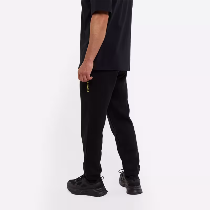 Брюки мужские Finntrail Logo 1401 BlackYellow, хлопок, черный, размер 44-46 (S), 165-175 см