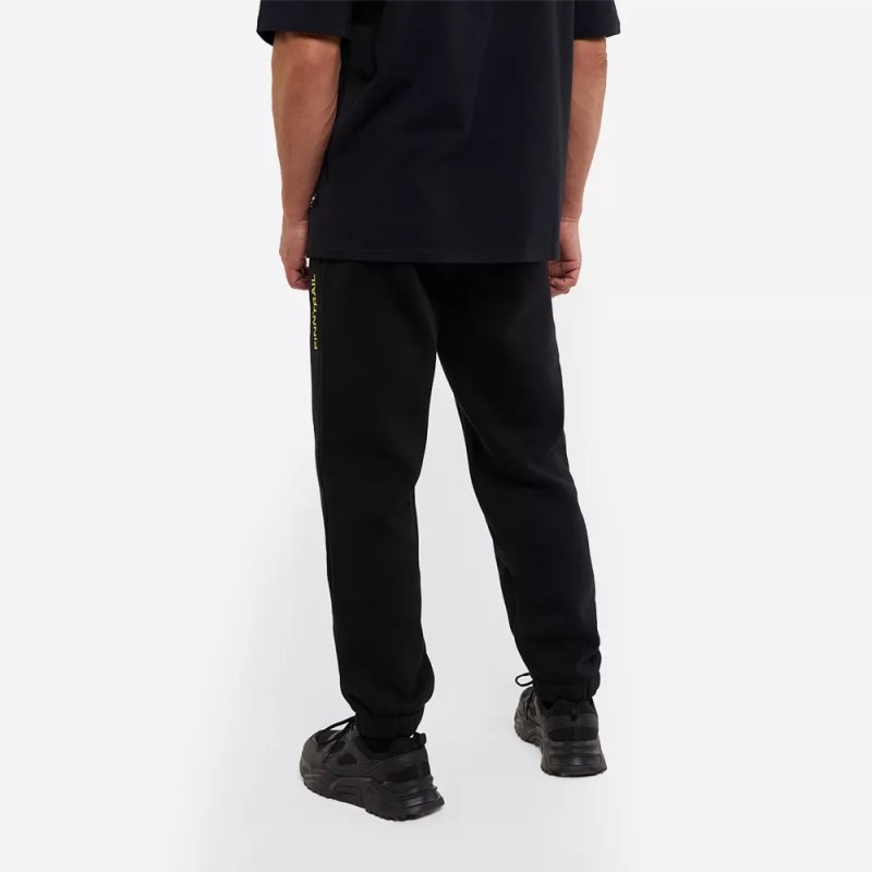 Брюки мужские Finntrail Logo 1401 BlackYellow, хлопок, черный, размер 44-46 (S), 165-175 см