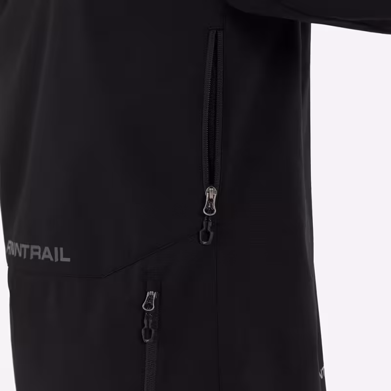 Куртка мужская Finntrail Tactic 1323 Graphite, ткань Софтшелл, черный, размер 50-52 (L), 175-185 см