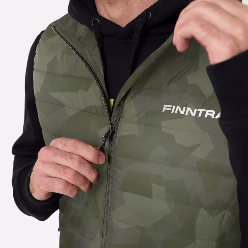 Жилет мужской Finntrail Master Vest 1506 CamoShadowGreen, полиэстер, зеленый, размер XXXL