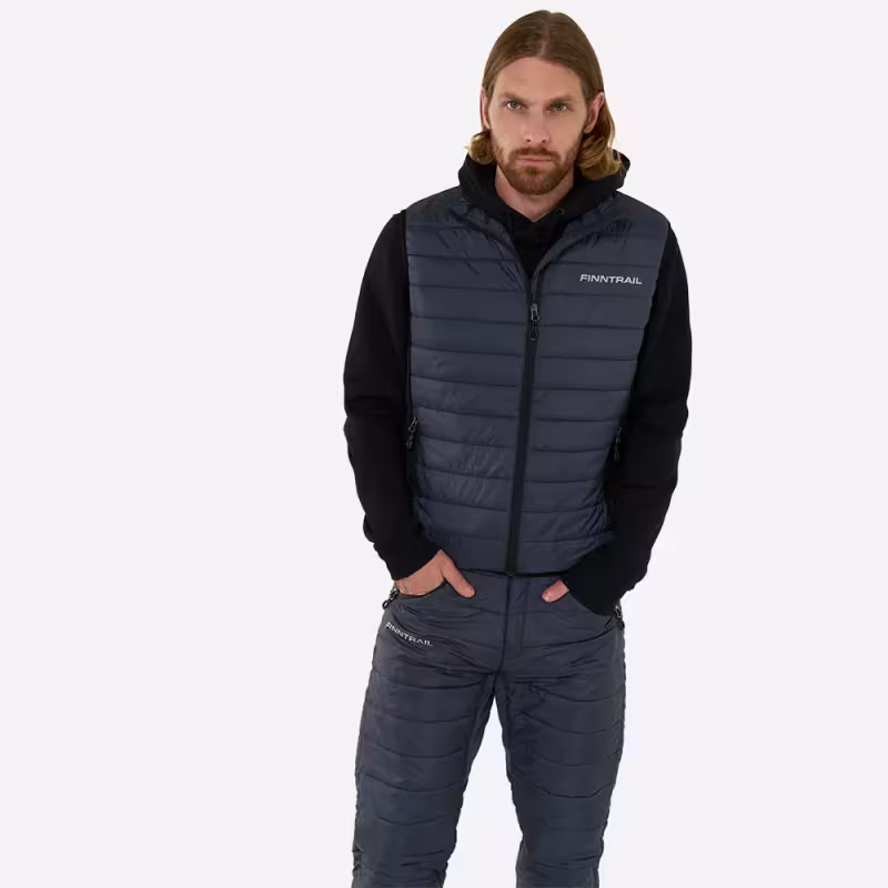 Жилет мужской Finntrail Master Vest 1506 DarkBlue, полиэстер, темно-синий, размер XL