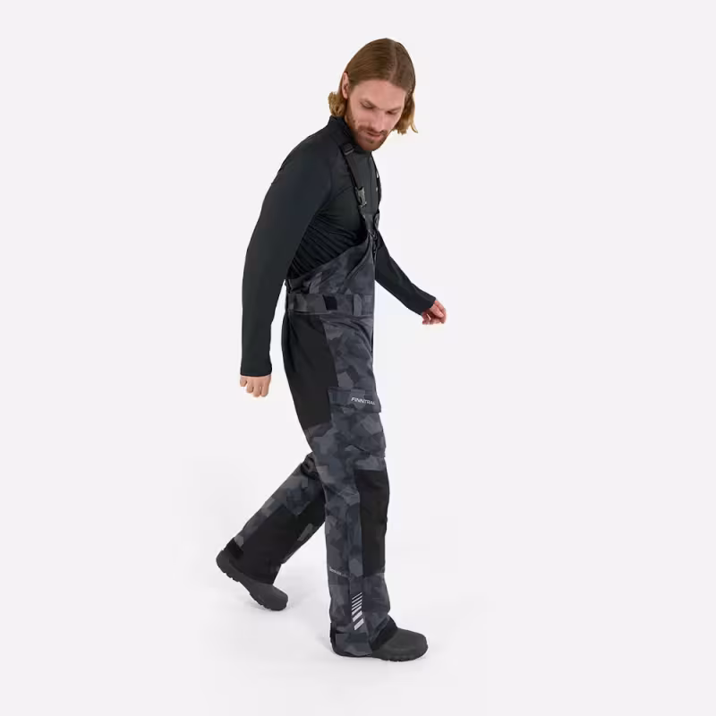 Коcтюм мужской Finntrail Tournament Insulated 3755 CamoShadowBlack, мембрана Toray, черный камуфляж, размер 54-56 (MK), 170-180 см