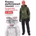 Костюм мужской Finntrail Atlas 3440 CamoShadowGreen, ткань Рипстоп/мембрана Hard-Tex, зеленый камуфляж/черный, размер 54-56 (MK), 170-180 см