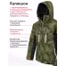 Костюм мужской Finntrail Atlas 3440 CamoShadowGreen, ткань Рипстоп/мембрана Hard-Tex, зеленый камуфляж/черный, размер 44-46 (S), 165-175 см