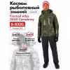 Костюм мужской Finntrail Atlas 3440 CamoShadowGreen, ткань Рипстоп/мембрана Hard-Tex, зеленый камуфляж/черный, размер 62-64 (XXXL), 190-200 см