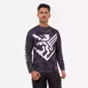 Джерси мужское Finntrail Jersey 6601 CamoShadowBlack, полиэстер, черный, размер 44-46 (S), 165-175 см