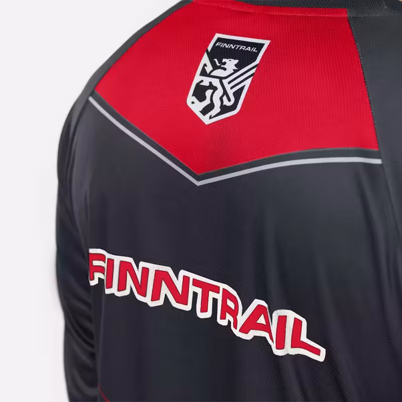 Джерси мужское Finntrail Jersey 6601 Red, полиэстер, красный, размер 40-42 (XXS), 155-165 см