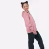 Коcтюм детский Finntrail Outdoor Suit Kids 3781 Powder, полиэстер, черный/розовый, 134-140 см