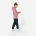 Коcтюм детский Finntrail Outdoor Suit Kids 3781 Powder, полиэстер, черный/розовый, 146-152 см