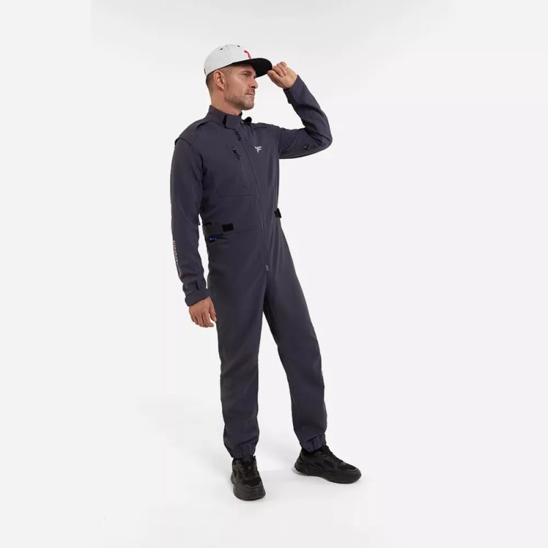 Комбинезон мужской Finntrail Guard 2507 DarkGrey, полиэстер, серый, размер 48-50 (M) , 170-180 см