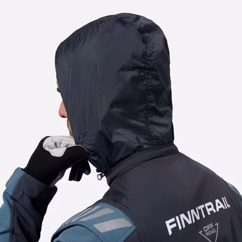 Комбинезон мужской Finntrail Stig 3790 Blue, ткань SoftShell, синий, размер 50-52 (LK), 175-185 см