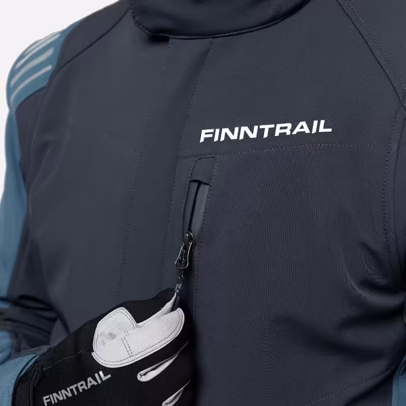 Комбинезон мужской Finntrail Stig 3790 Blue, ткань SoftShell, синий, размер 50-52 (LK), 175-185 см