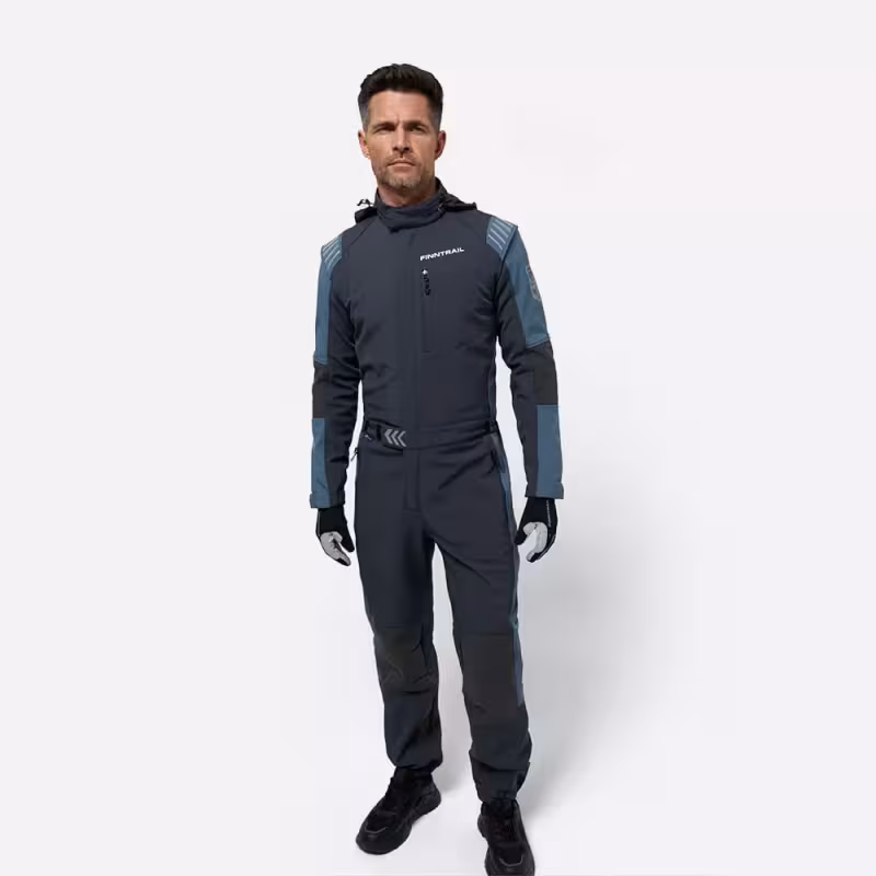 Комбинезон мужской Finntrail Stig 3790 Blue, ткань SoftShell, синий, размер 52-54 (XLK), 175-185 см