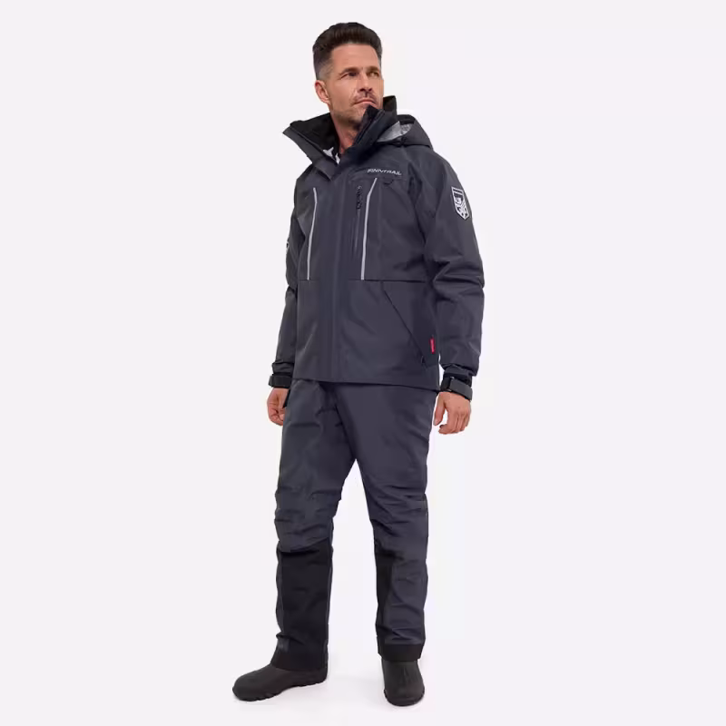 Костюм мужской Finntrail Excalibur 3430, мембрана Hard Tex, серый, размер 54-56 (MK), 170-180 см