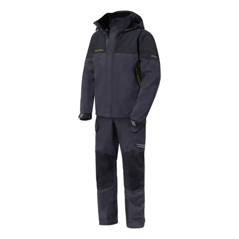 Костюм мужской Finntrail GT 3465 Graphite, мембрана Hard-Tex, серый, размер 58-60 (XXL), 185-195 см