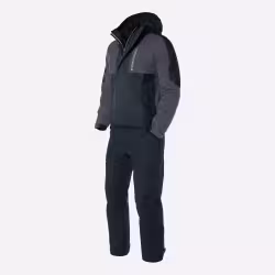 Костюм мужской Finntrail Lightsuit 3503 Graphite, мембрана Hard-Tex, черный, размер 42-44 (XS), 160-170 см