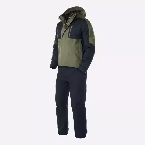 Костюм мужской Finntrail Lightsuit 3503 Khaki, мембрана Hard-Tex, хаки, размер 42-44 (XS), 160-170 см