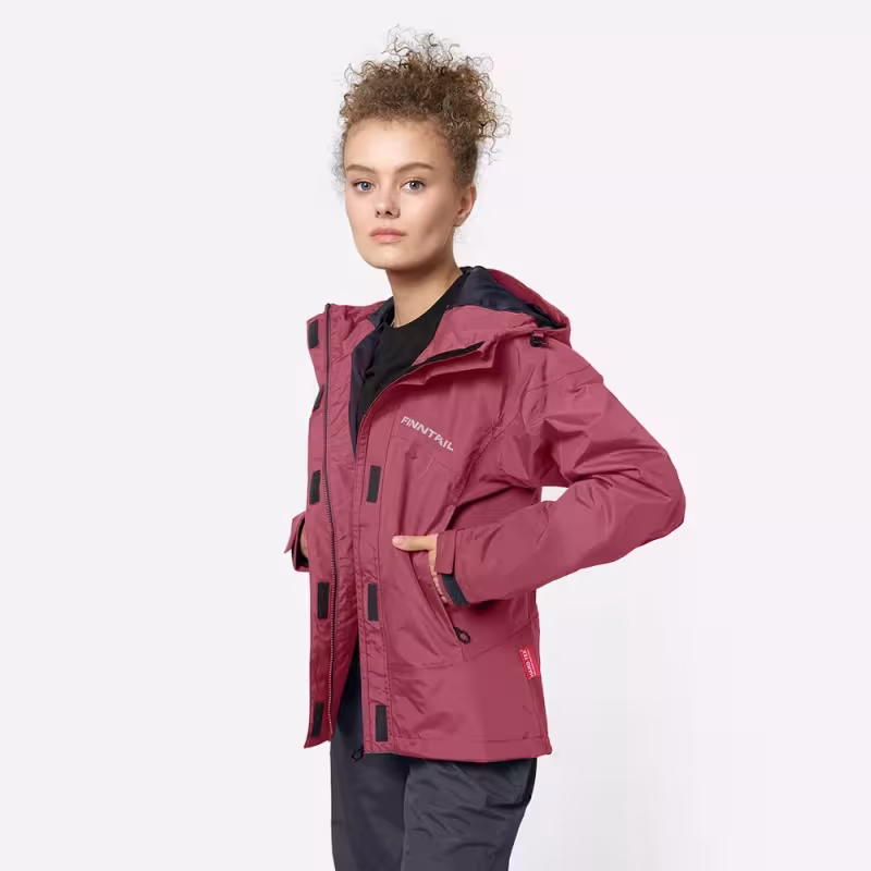 Костюм женский Finntrail Sierra 3450 Berry, мембрана Hard-Tex, розовый, размер 44-46 (S), 160-170 см