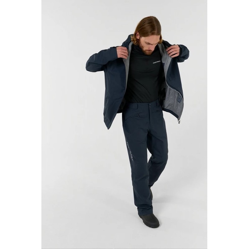 Костюм мужской Finntrail Outdoor suit 3445 DarkGrey, мембрана Hard-Tex, серый, размер 62-64 (XXXL), 190-200 см