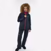 Костюм женский Finntrail Outdoor Suit 3455 Graphite, Hard-Tex, черный, размер MQ, 165-175 см