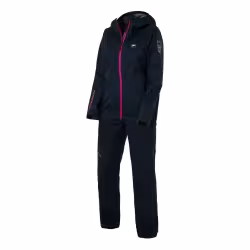 Костюм женский Finntrail Outdoor Suit 3455 Graphite, мембрана Hard-Tex, черный, размер 48-50 (SQ), 160-170 см