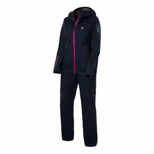 Костюм женский Finntrail Outdoor Suit 3455 Graphite, мембрана Hard-Tex, черный, размер 48-50 (SQ), 160-170 см