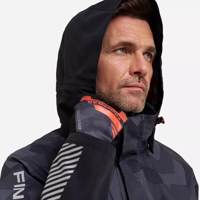 Куртка мужская Finntrail Speedmaster 4026 CamoShadowBlack, мембрана Hard-tex, камуфляж/серый, размер 48-50 (M), 170-180 см