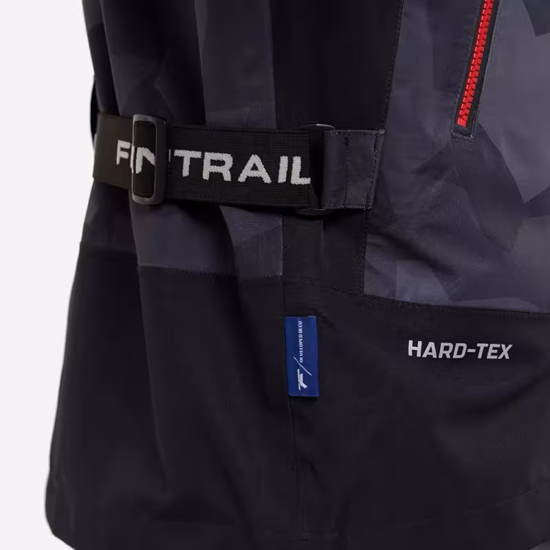 Куртка мужская Finntrail Speedmaster 4026 CamoShadowBlack, мембрана Hard-tex, камуфляж/серый, размер 42-44 (XS), 160-170 см
