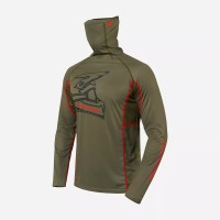 Лонгслив мужской Finntrail Vizard 6608 Khaki, полиэстер, хаки, размер 62-64 (XXXL), 190-200 см