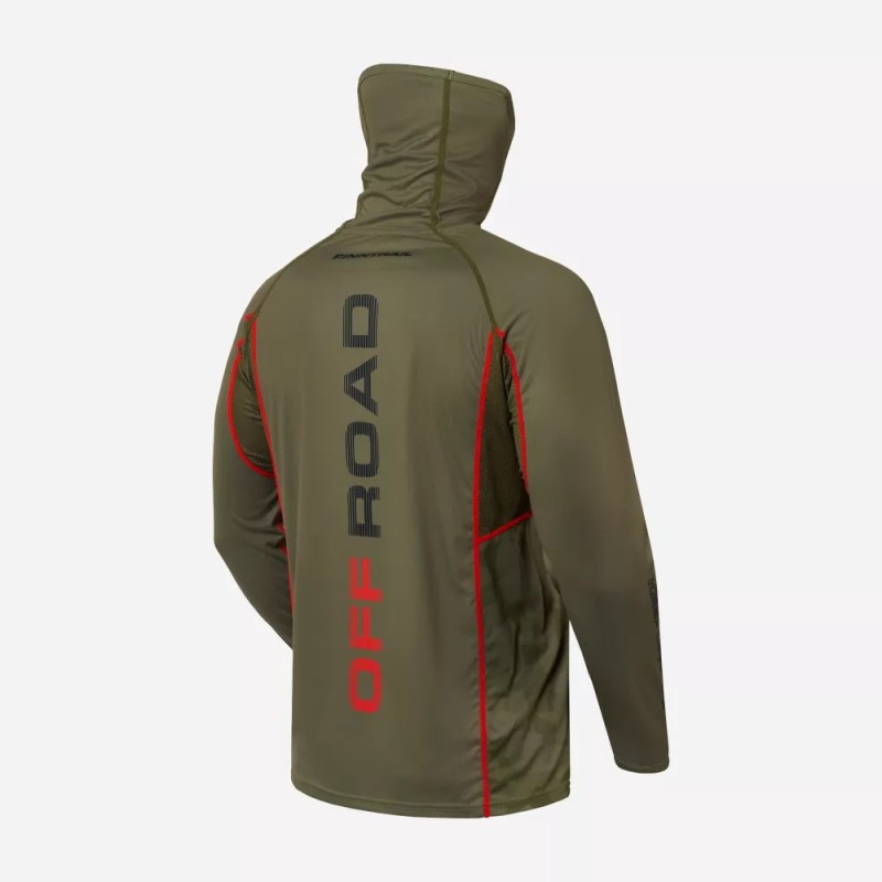 Лонгслив мужской Finntrail Vizard 6608 Khaki, полиэстер, хаки, размер 62-64 (XXXL), 190-200 см