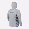 Лонгслив мужской Finntrail Wave Big Fish 6609 Grey, полиэстер, серый, размер 44-46 (S), 165-175 см
