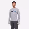 Лонгслив мужской Finntrail Wave Fish 6611 Grey, полиэстер, серый, размер 62-64 (XXXL), 190-200 см