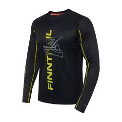 Лонгслив мужской Finntrail Wind Helmet 6610 Graphite, полиэстер, черный, размер 42-44 (XS), 160-170 см