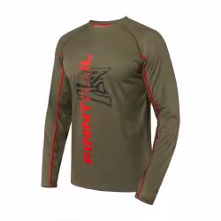 Лонгслив мужской Finntrail Wind Helmet 6610 Khaki, полиэстер, хаки, размер 54-56 (XL), 180-90 см