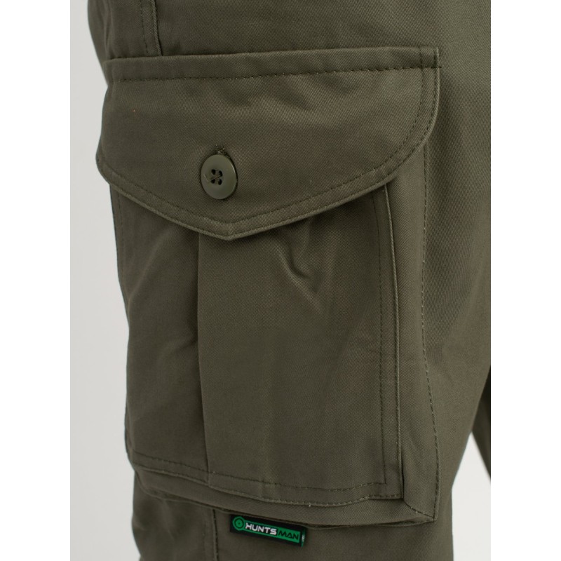 Брюки мужские Huntsman (Восток) Крафт, хлопок, хаки, размер 48-,50 170-176 см