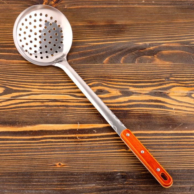 Шумовка для казана узбекская Шафран, 43см