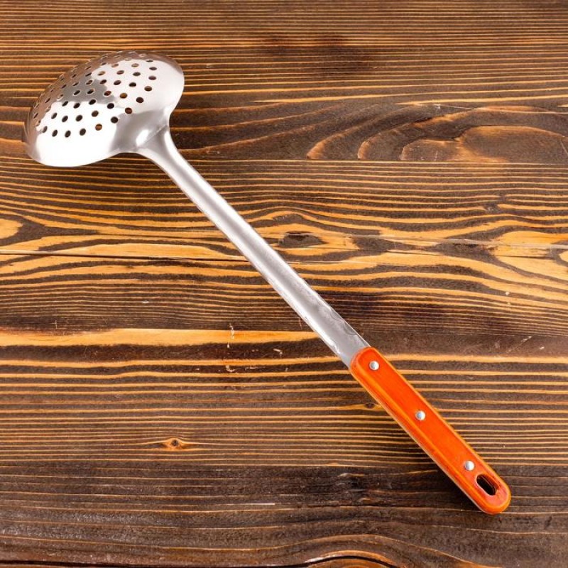 Шумовка для казана узбекская Шафран, 43см