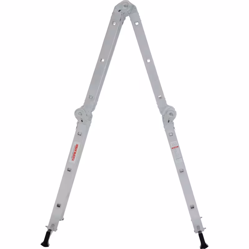 Лестница-трансформер Новая Высота NV 1320, четырехсекционная алюминиевая, 5.41 м, 4х5 ступеней