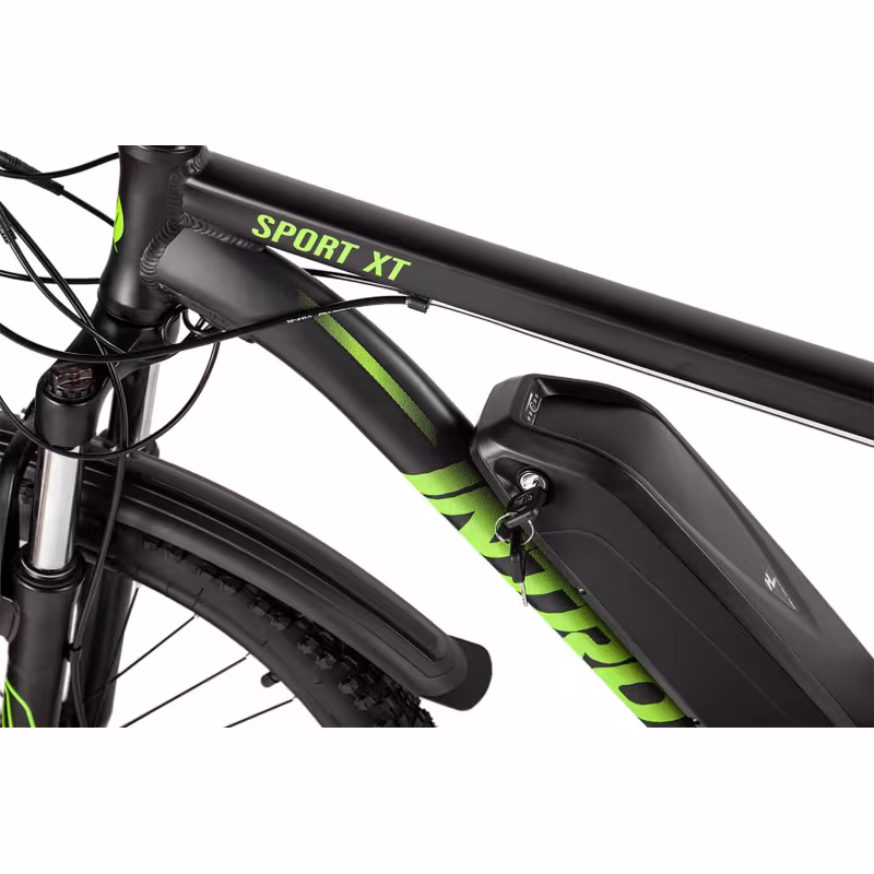 Велогибрид Eltreco Intro Sport XT, серо-синий