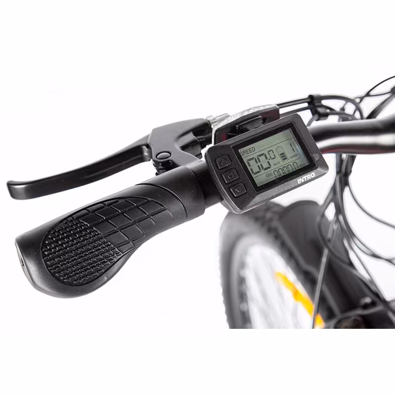 Велогибрид Eltreco Intro Sport XT, серо-синий