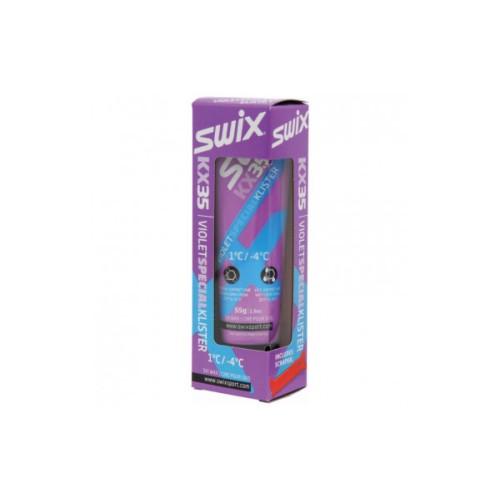 Клистер Swix KX35 Fiolet/Spesial Klister, (+1°С -4°С), 55 г