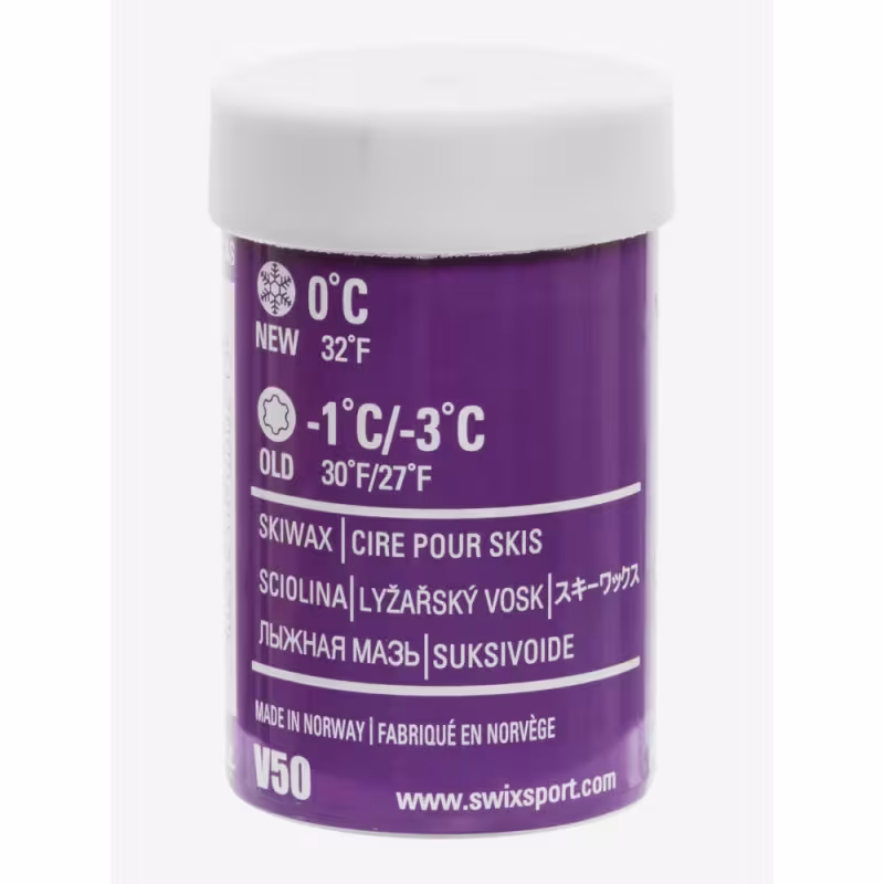 Мазь держания Swix V50 Violet V0050, (-1 С -3 С) 45 г